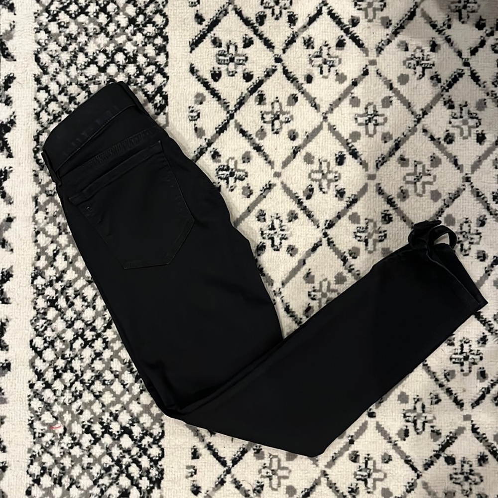 Loft modern skinny 00 24 black jeans